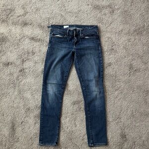 GAP Women's Dark Blue Skinny Jeans